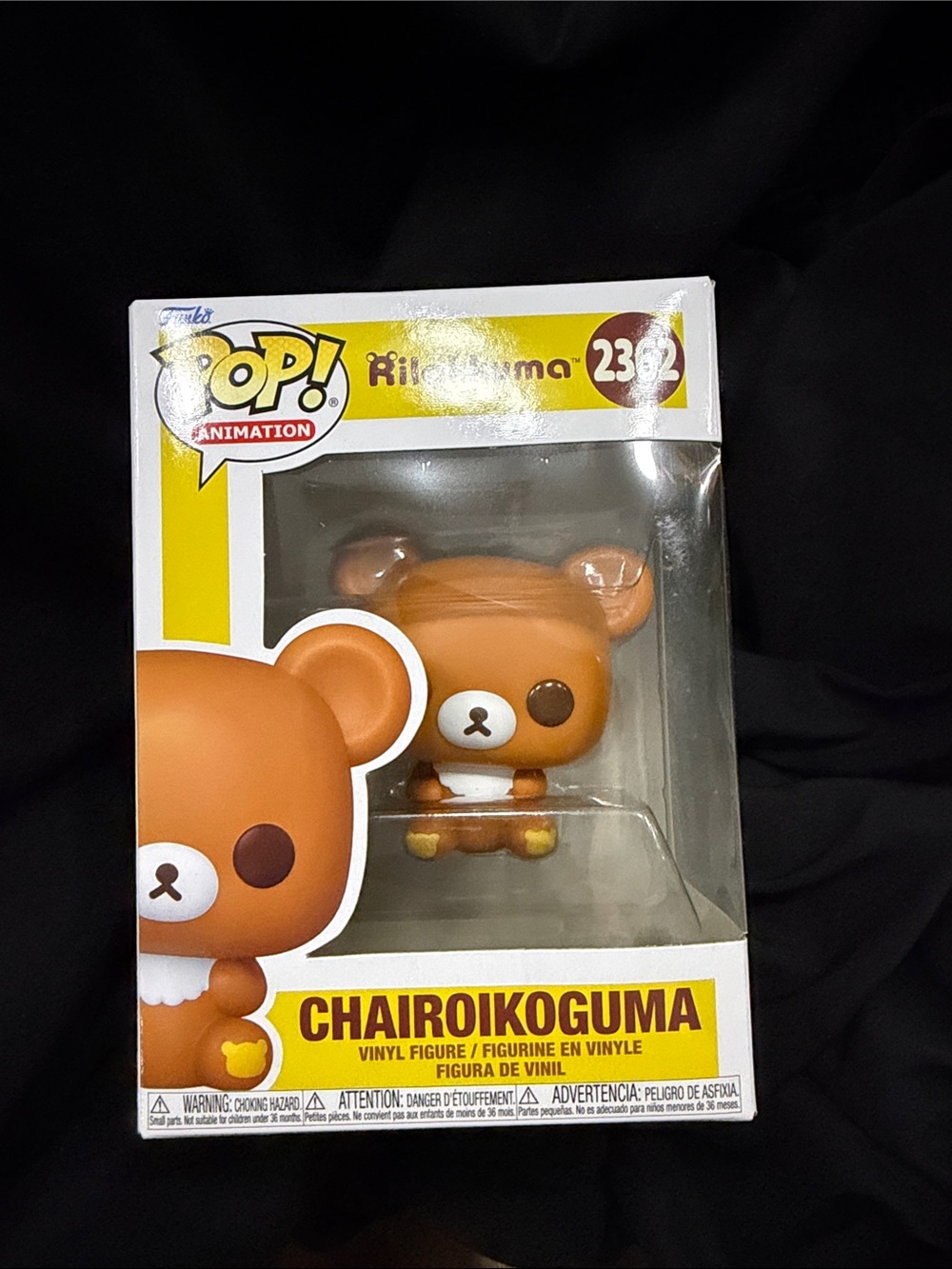 Funko Chairoikoguma Orange & White Pop! Animation Vinyl Figure